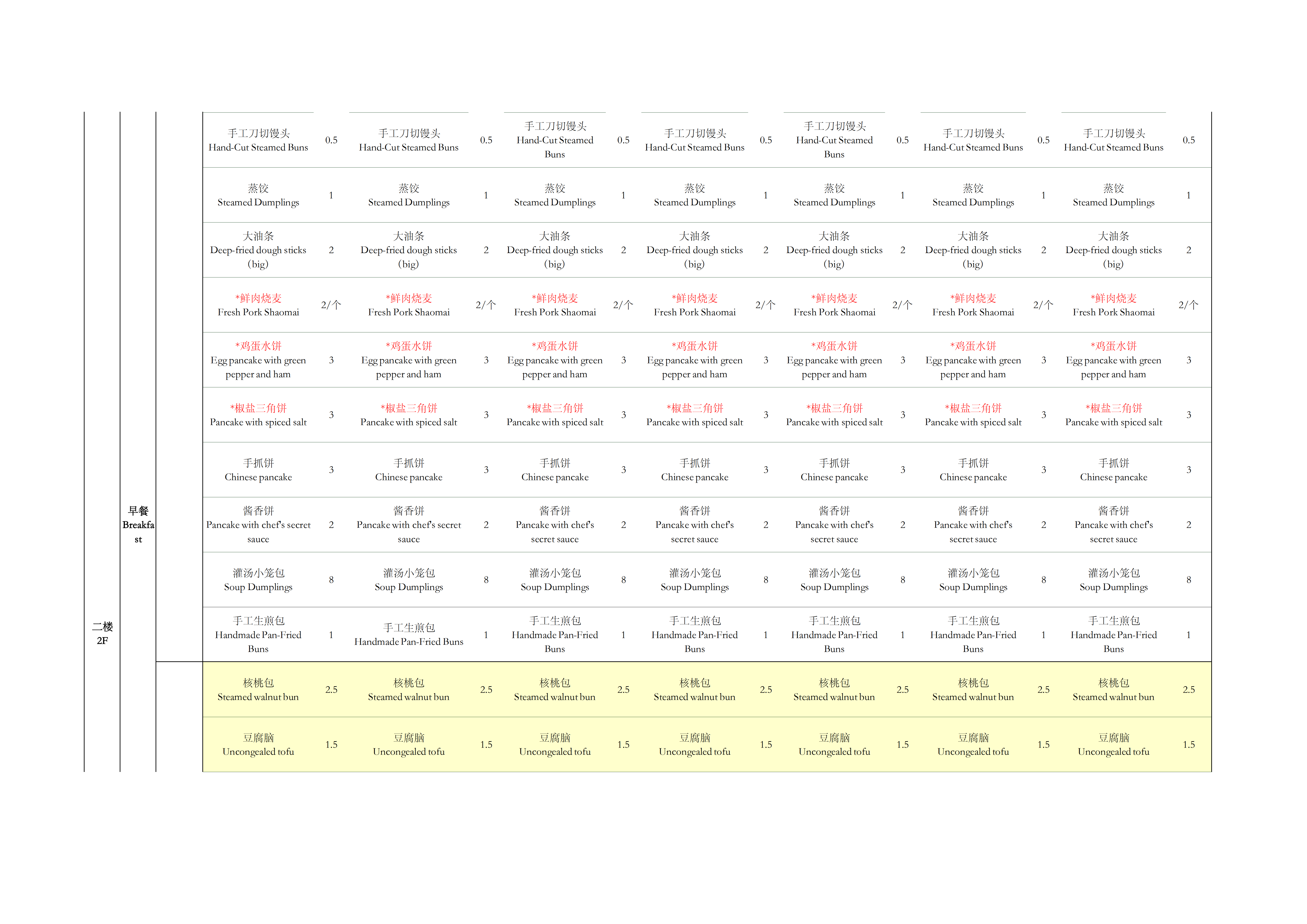 1761213395412834.png 二楼自选早餐、风味、清真菜单2024春夏_02.png